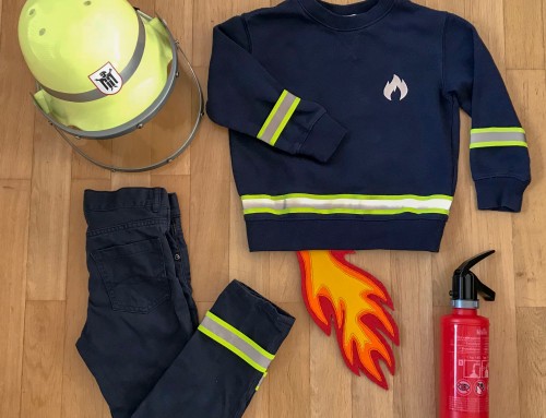 Kostüm: Feuerwehrmann ganz schnell gemacht